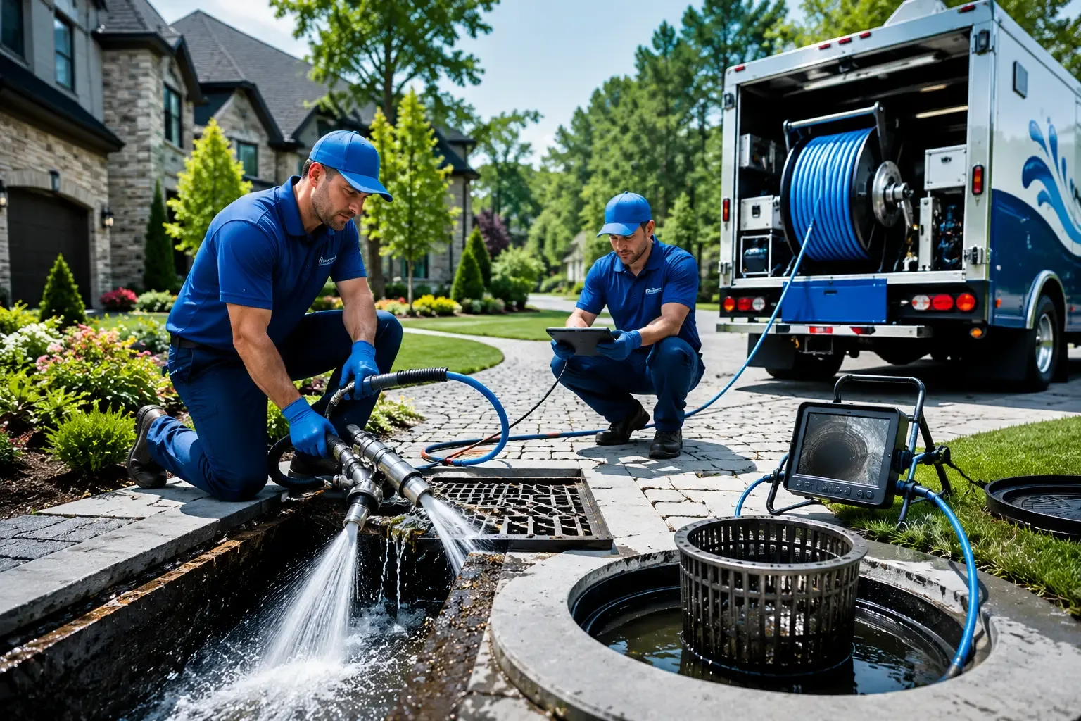 Local outdoor drain cleaning professionals in Camden, IL