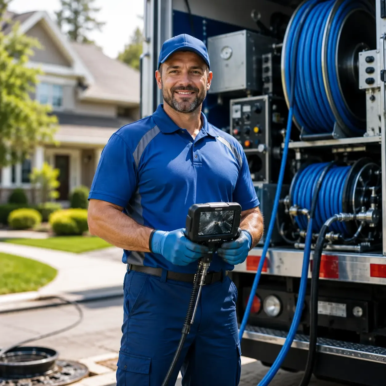 Local outdoor drain cleaning specialists in Camden, IL